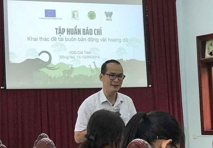 Tập[-]huấn[-]báo[-]chí:[-]Khai[-]thác[-]đề[-]tài[-]buôn[-]bán[-]động[-]vật[-]hoang[-]dã